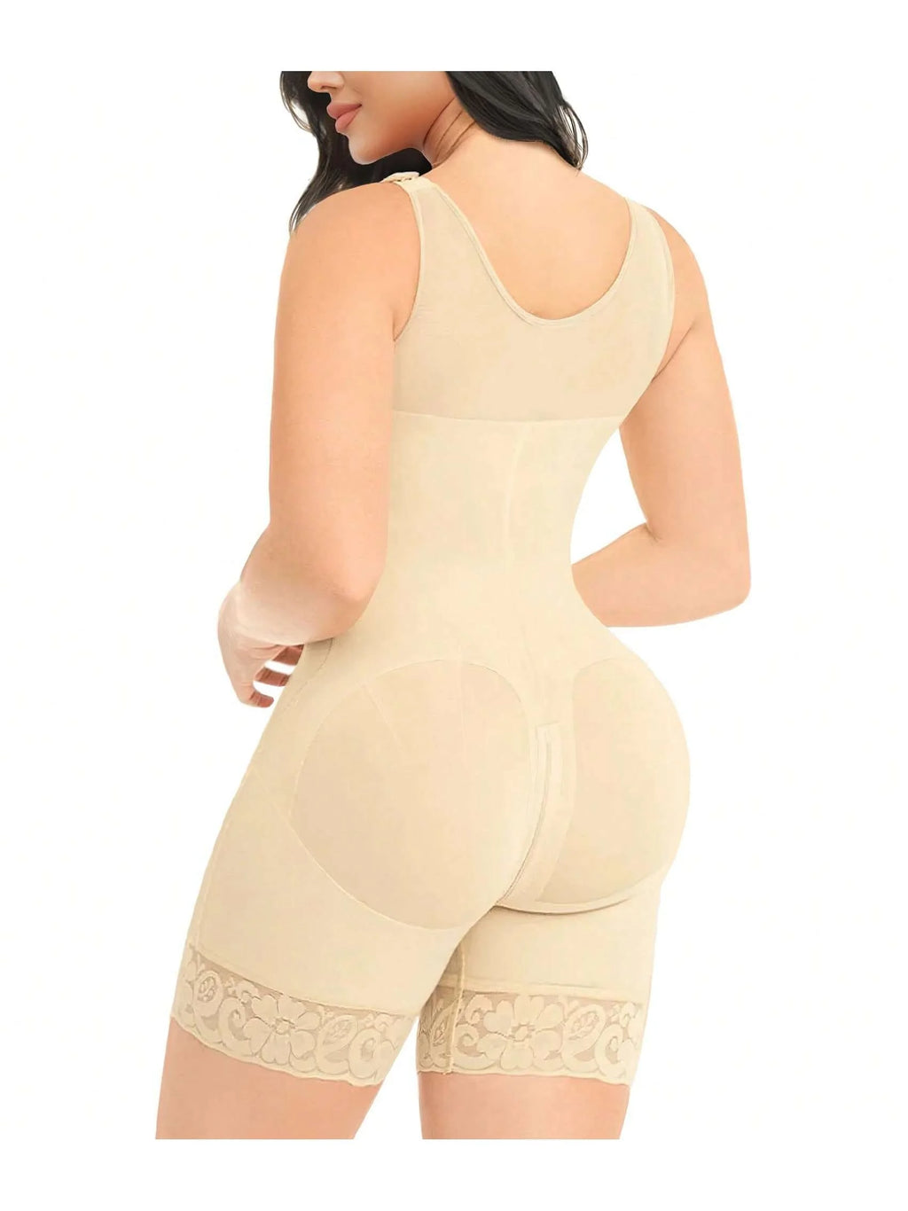 Fajas Colombianas Shapewear for Women Tummy Control Post Surgery Full Body Shaper Butt Lifter with Zipper Crotch Skimsbodysuits Solleonnewfajascurve Elegant Figure Fajas Melibelt Bodysuitfajashaper